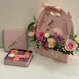 Flowers & Macarons "I love Mom" -Béjaia- ref: WB037