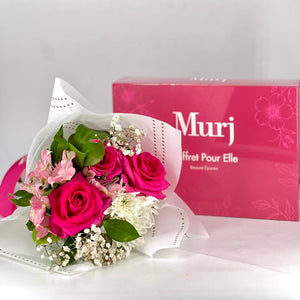 Coffret “Pour Elle” Murj & fleurs 
 -Oran- rèf:2103