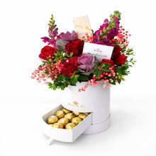 Box Prestige « Fleurs, Chocolat & Parfum » Réf: WB131