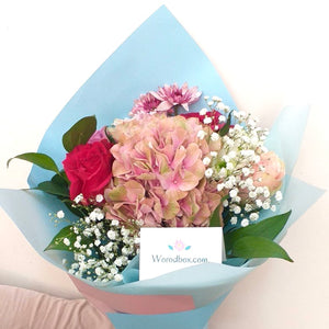 Bouquet "Blue" Réf: WB086