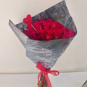 Bouquet "Red  Rose" -Oran- réf: WB058