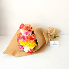 Bouquet de Roses multicolores réf: 2108