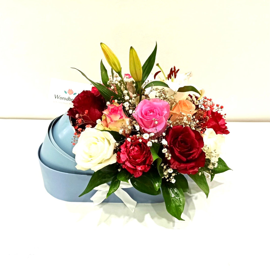 Berceau fleuris « spécial naissance » -Tizi-Ouzou-réf: WB010